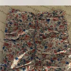 Floral Juliet Ruched Skirt